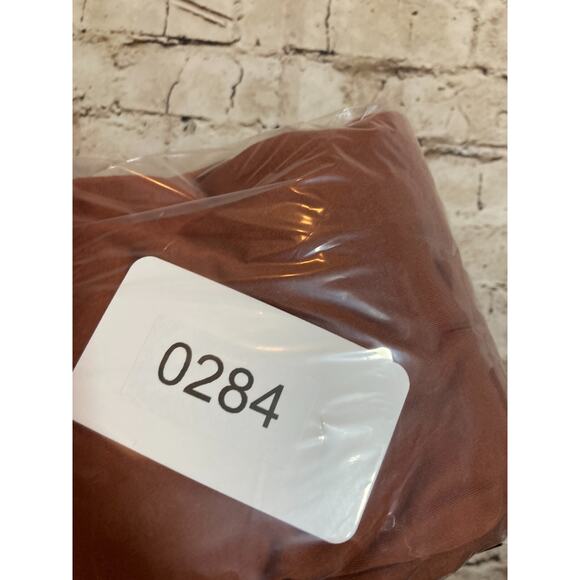 STORQ Maternity Top Womens 3 Small Camel Brown Modal Stretch Pullover Loungewear - Picture 9 of 12